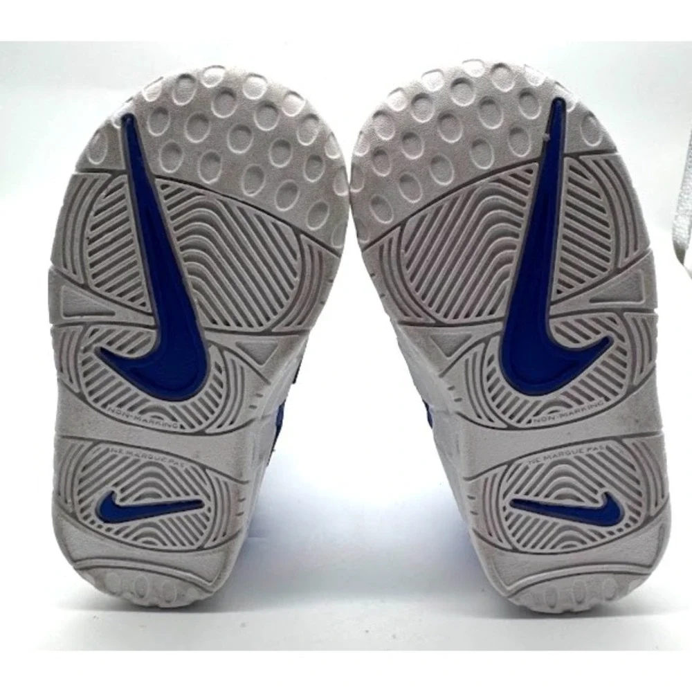 Nike Air More Uptempo GS Royal Blue White Sneakers Kids US 8C DM1027-400